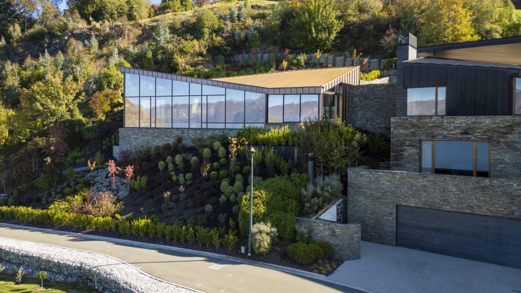 Copper House Pool House built by RBJ