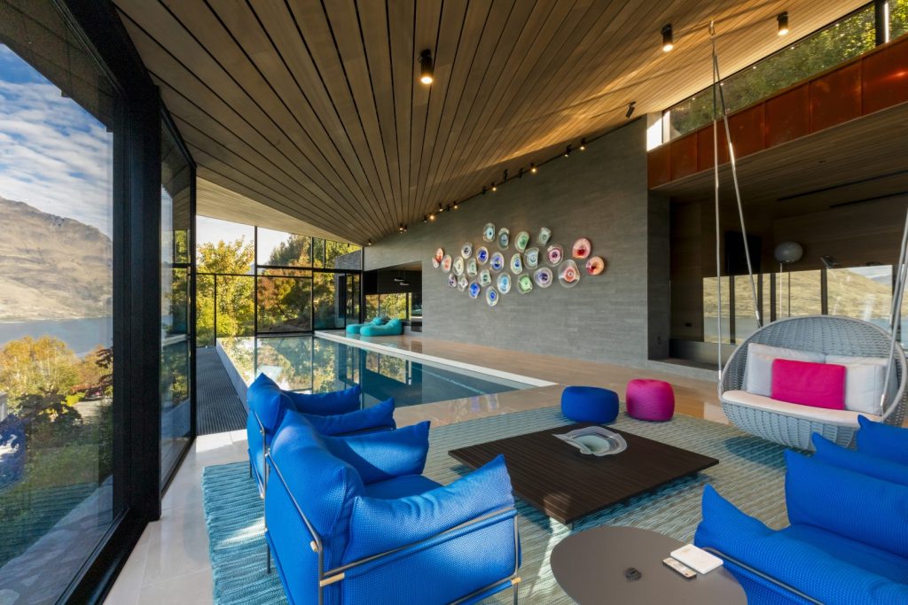 Copper House Pool House built by RBJ