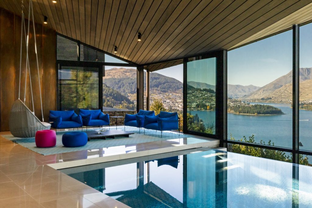 Copper House Pool House built by RBJ