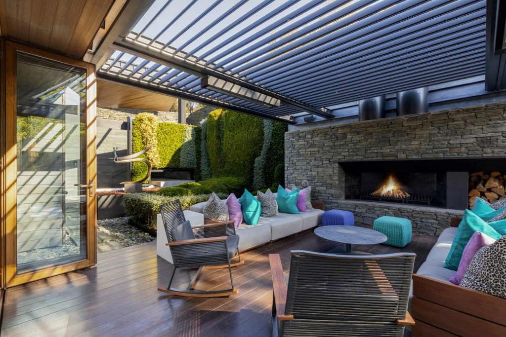 Copper House Pool House built by RBJ