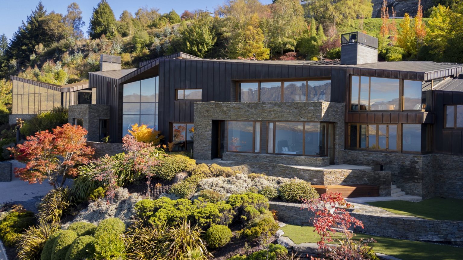 Copper House Pool House built by RBJ